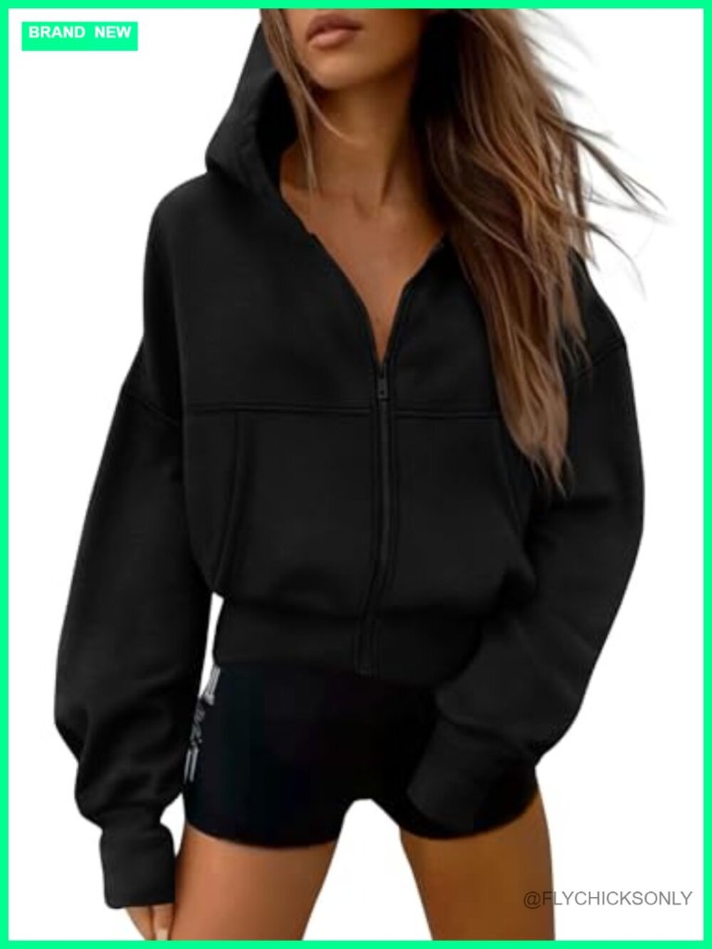 PRETTYGARDEN Zip Up Hoodie Women Fleece Sweatshirt Jacket